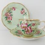 Vintage Clare China Tea Cup, Saucer And Side Plate..