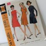Retro 1960s Dressmaking Pattern - Mccalls Fleetway..