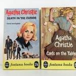 Vintage Agatha Christie Books - Death In The..